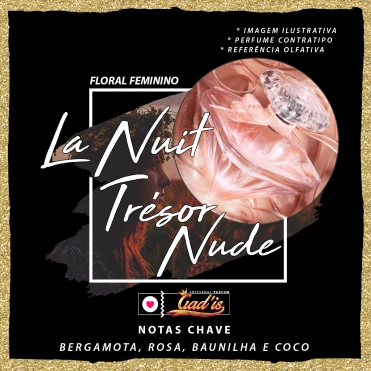 Perfume Similar Gadis 1012 Inspirado em La Nuit Trésor Nude Contratipo